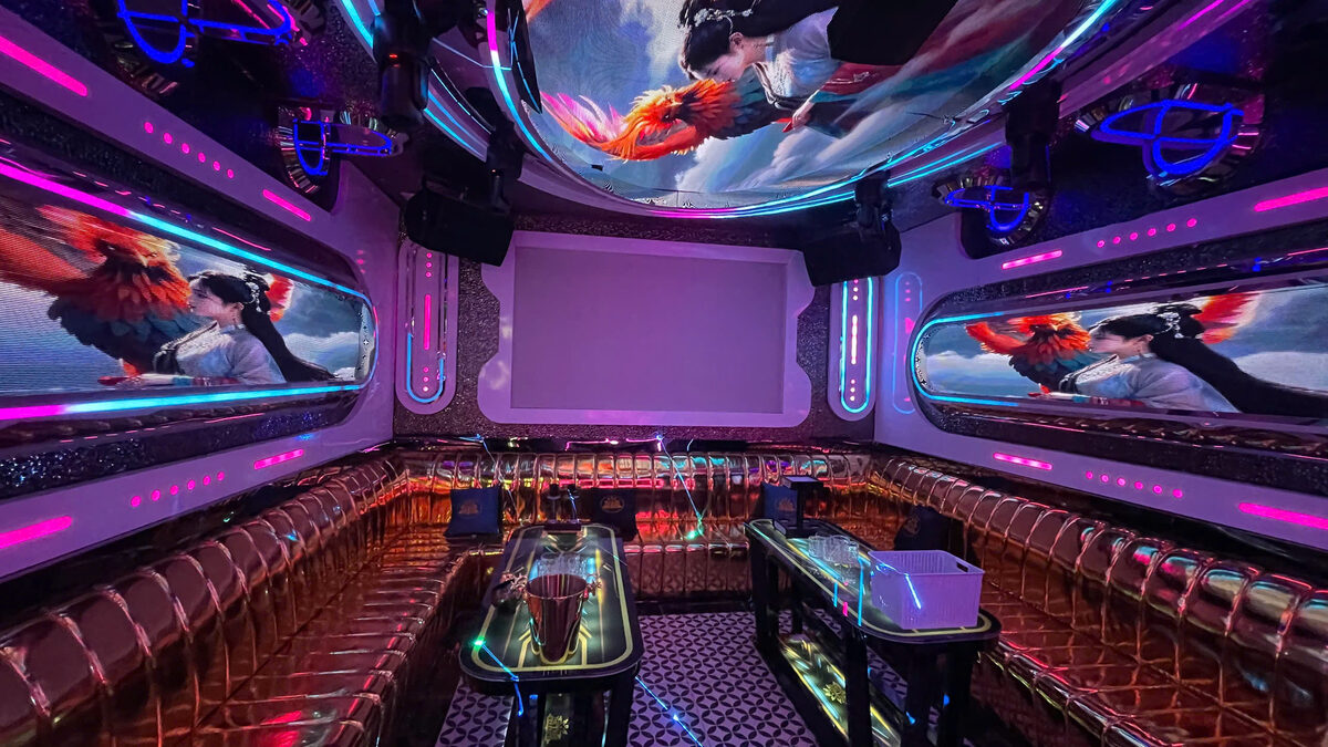 Thi công nội thất phòng karaoke - HKD