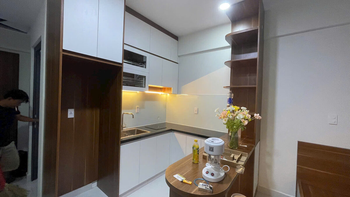 Tủ bếp căn hộ Lavida
