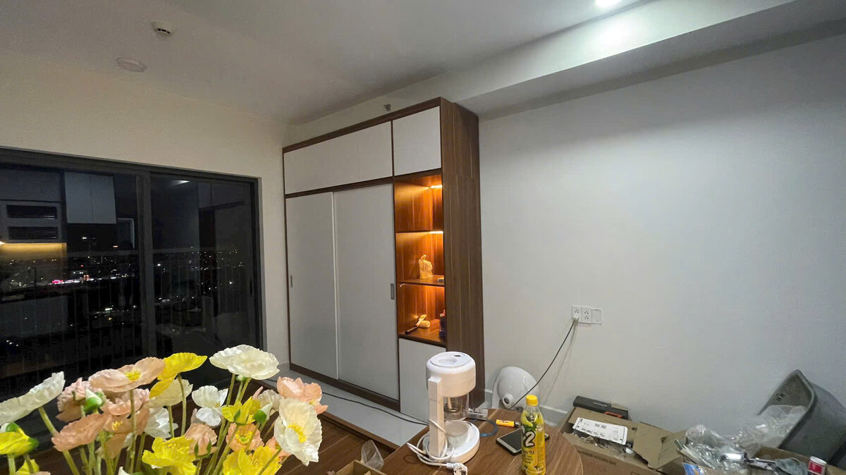 Tủ áo phòng ngủ căn hộ Lavida